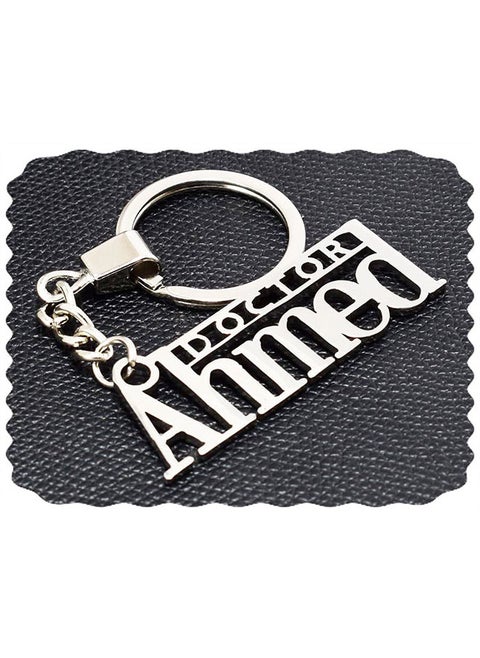 Introducing our stylish and practical keychain, the perfect accessory to keep your keys organized and add a touch of personality to your everyday carry. Crafted from durable stainless steel, our keychain is built to withstand the rigors of daily use while