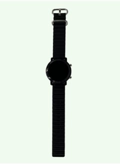 Undefined A Modern Elegant Black Watch With A Black Bracelet  - Image 1