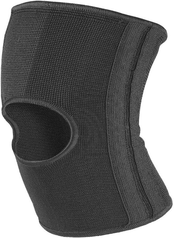 Mueller Elastic Knee Brace - Black, 16-20 Inch - Image 2
