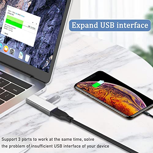 vienon USB 3.0 Hub, VIENON Aluminium 3-Port USB Hub USB Splitter USB Expander for Laptop, Xbox, Flash Drive, HDD, Console, Printer, Camera,Keyborad, Mouse - Image 3
