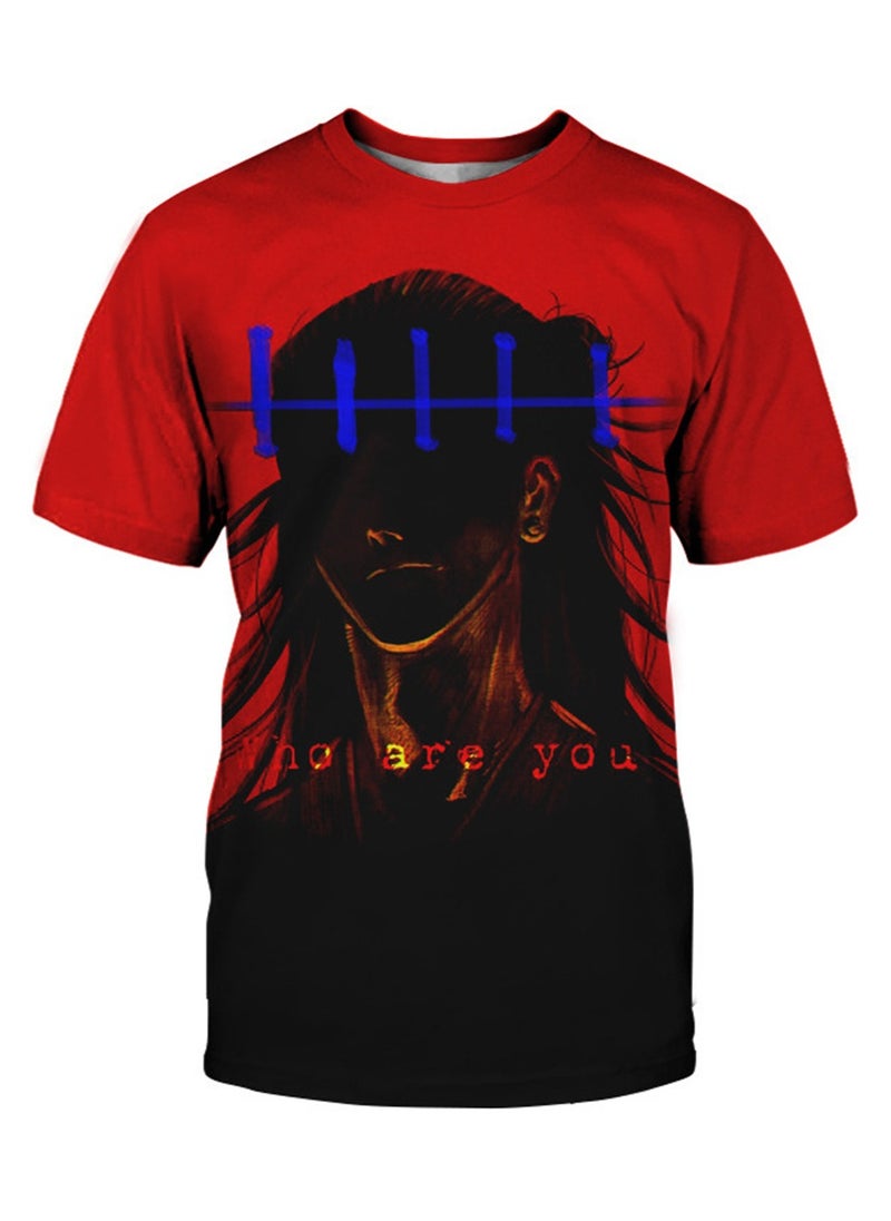 Generic - Anime cartoon Jujutsu Kaisen 3D digital printing personalized breathable T-shirt - Image 1