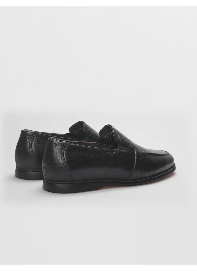 Cabani Leather Black Men's Casual Shoes