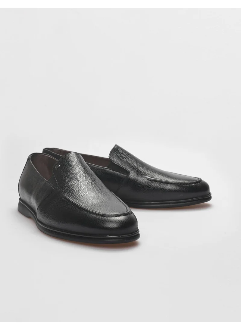 Cabani Leather Black Men's Casual Shoes