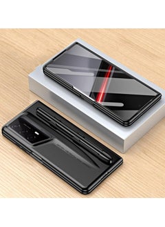 General Phone Case Compatible with Honor Magic V2 RSR With Screen Protector Anti-Fingerprints Fold Cover With Pen Slot and Pen For Magic V2 RSR  - Image 1