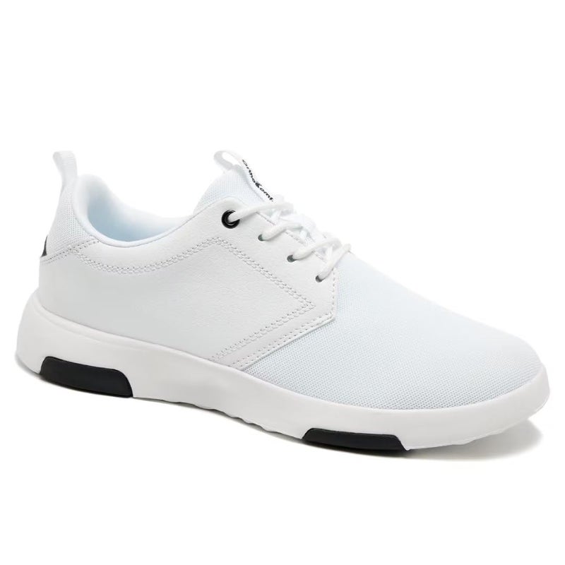 OrthoComfoot Mens Comfortable Massager Shoes with Supportive  Plantar Fasciitis Breathable Fashion Sneakers  Non Slip Adjustable Shoes for Diabetic White Size 9.5