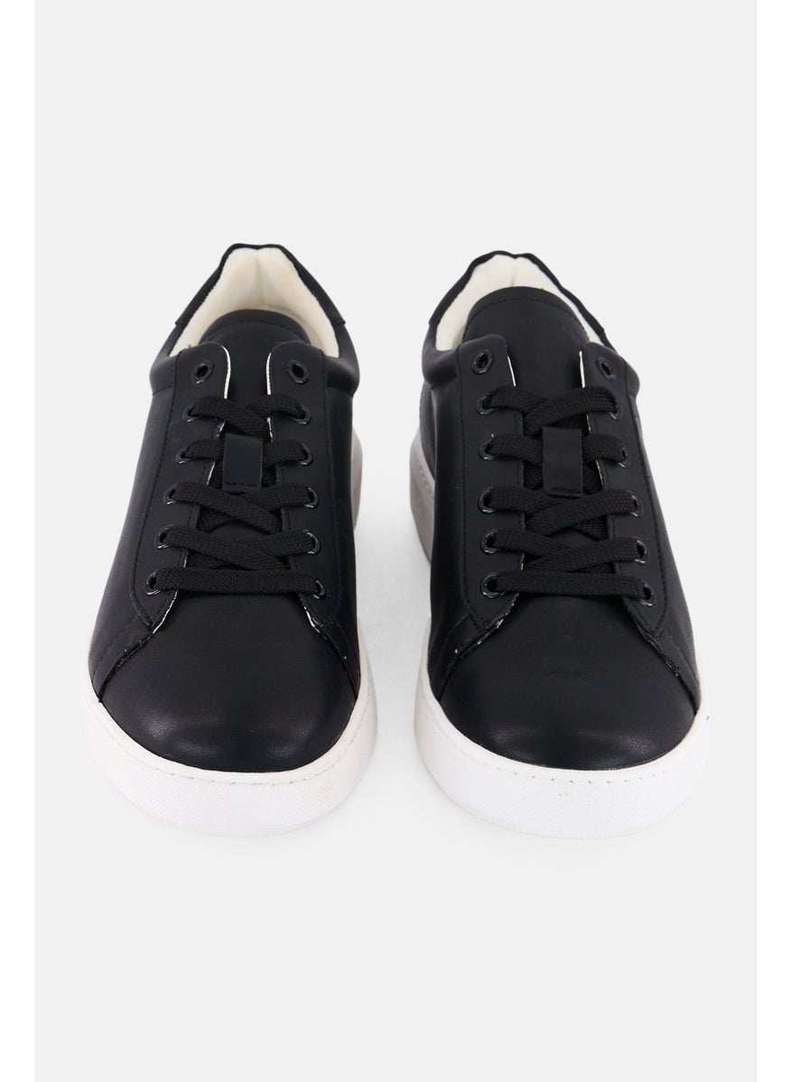 Gazzarrini Men Lace Up Casual Shoes, Black  - Image 2