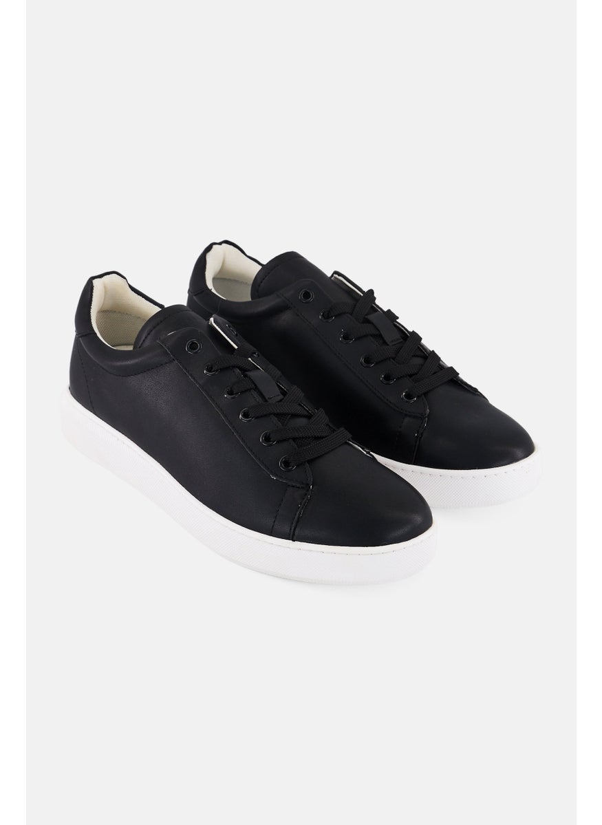 Gazzarrini Men Lace Up Casual Shoes, Black  - Image 1