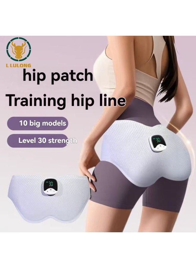 L LULONG Smart Hip Trainer 30 Intensity Levels 10 Modes Glute Toner Butt Lifting Device Home Muscle Stimulator Body Shaping - Image 1