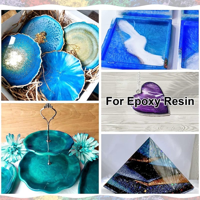 KEDIA Mica Powder24 Colors Resin Pigment Mica Powder for Epoxy Resin Bath Bomb and Slime 5gEach - Image 3