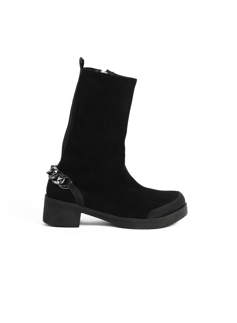Zahwa Boot Sedue Satain Matt With Uncle Accesorise - Image 1