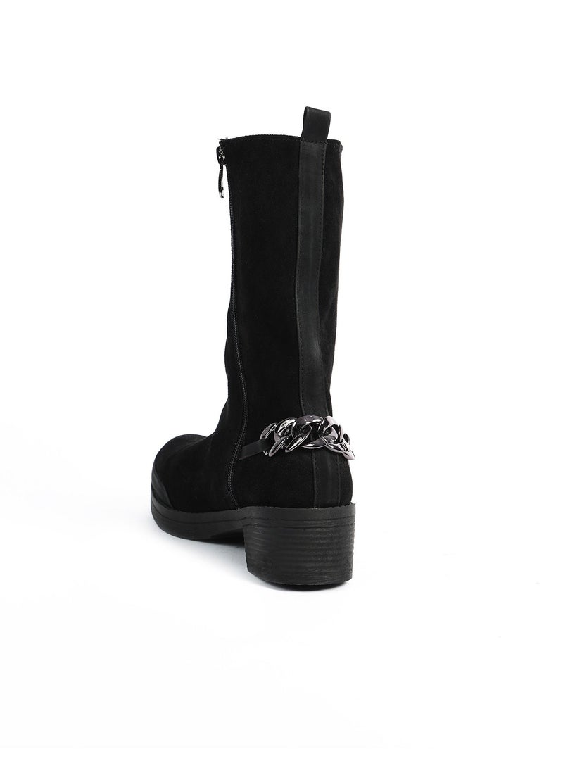 Zahwa Boot Sedue Satain Matt With Uncle Accesorise - Image 5