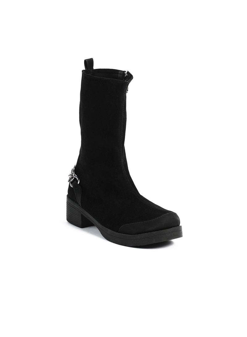 Zahwa Boot Sedue Satain Matt With Uncle Accesorise - Image 4