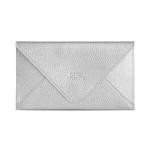Otto Angelino Slim Genuine Leather Wallet Clutch - Multiple Slots Money, ID, Cards, Smartphone, RFID Blocking - Unisex - Image 1