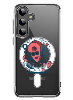 Magnetic Case for Samsung Galaxy S24 Plus 6.7-inch Compatible with MagSafe Wireless Charging, Shockproof Phone Bumper Cover Location copy