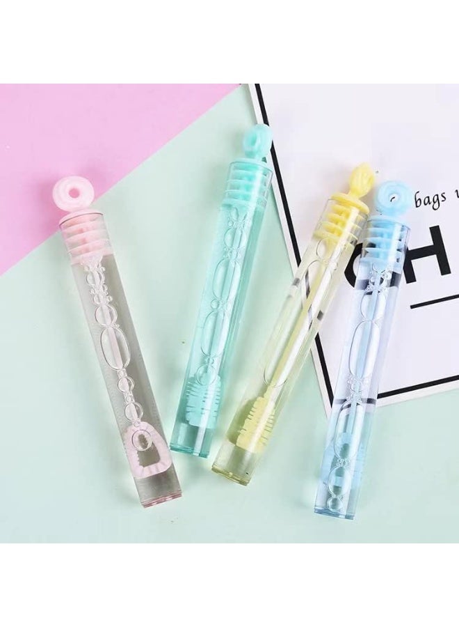 ST ZONE Mini Bubble Wands Party Pack, Colorful Non-Toxic Bubble Makers, 48 Count, for Kids Ages 3+, Birthday, Christmas, Classroom Prizes - Image 2