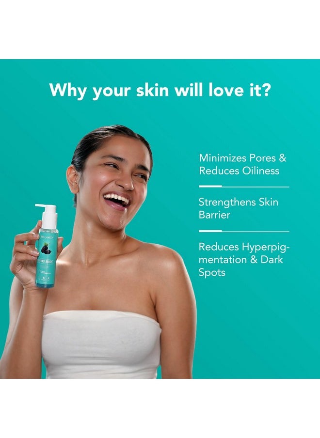 Bella Vita Organic BELLAVITA Beyond Bright Face Wash | Niacinamide, Alpha Arbutin & Mulberry | Treats Pigmentation | Repairs Skin Barrier | pH Balanced | Non-Irritating | Men and Women 100 ml  - Image 3