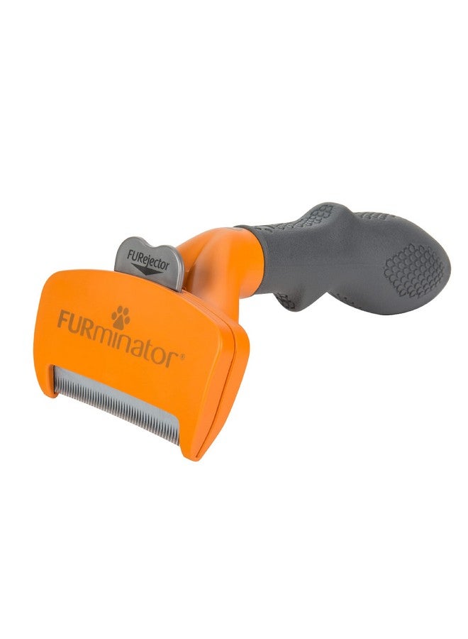 FURminator Medium Dog Undercoat deShedding Tool, Long Hair, Reduces Loose Hair from Shedding - Image 1