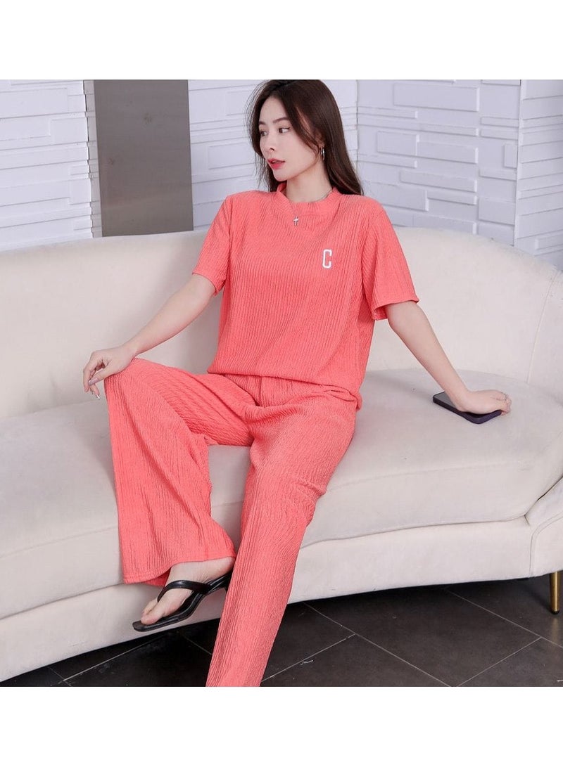 DubaiGallery For Women Pajama Long Sleeves Sleepwear Cotton Set Autumn Winter pyjamas set