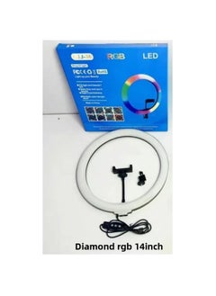 Generic Live Fill Light Series 8 Inch 10 Inch 12 Inch 13 Inch 14 Inch Diamond RGB Ring Fill Light In Stock-Specifications:Diamond Rgb 13inch /33cm Fill Light-wired Control  - Image 2