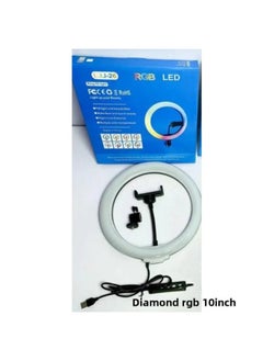 Generic Live Fill Light Series 8 Inch 10 Inch 12 Inch 13 Inch 14 Inch Diamond RGB Ring Fill Light In Stock-Specifications:Diamond Rgb 13inch /33cm Fill Light-wired Control  - Image 3