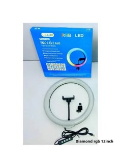 Generic Live Fill Light Series 8 Inch 10 Inch 12 Inch 13 Inch 14 Inch Diamond RGB Ring Fill Light In Stock-Specifications:Diamond Rgb 13inch /33cm Fill Light-wired Control  - Image 4