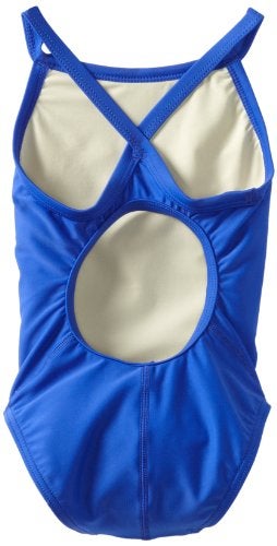 TYR Sport Girls' Solid Diamondback Swim Suit (Royal, 20) - Image 4