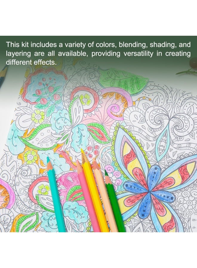 ام اند جي M&G Chenguang Colored Pencils Set, 72pcs Drawing Color Pencil Water Soluble Art Supplies - No:AWP343B3 - Image 4