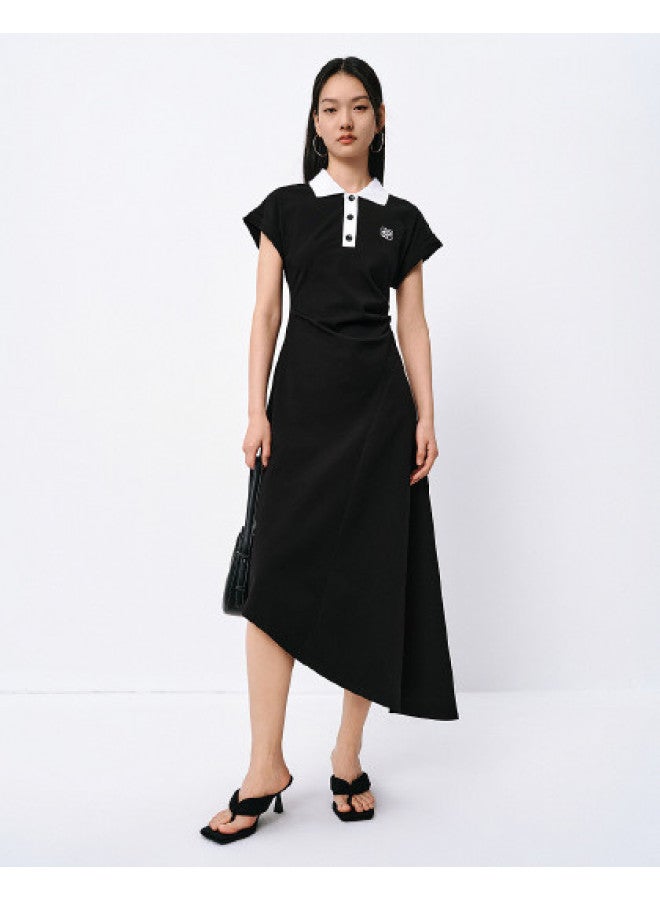 Waxbird Summer Waist-cinching Long Dress Fashion Irregular High-end Dress Women - Image 1