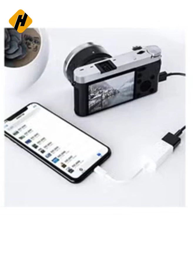 HuHa - GS10 OTG to Lightning Adapter – Efficient Data Transfer and USB Connectivity for iOS Devices - Image 1