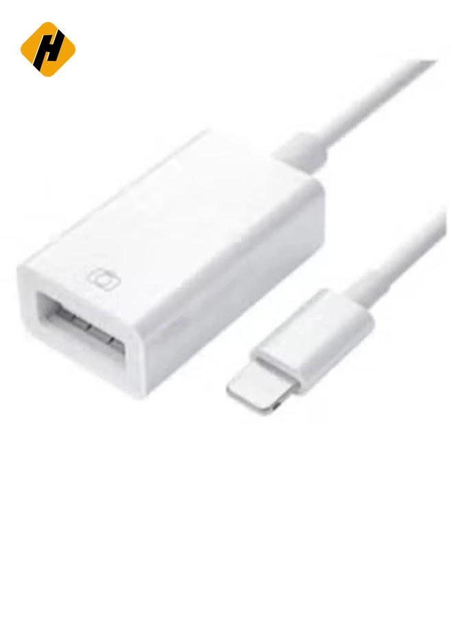 HuHa - GS10 OTG to Lightning Adapter – Efficient Data Transfer and USB Connectivity for iOS Devices - Image 1