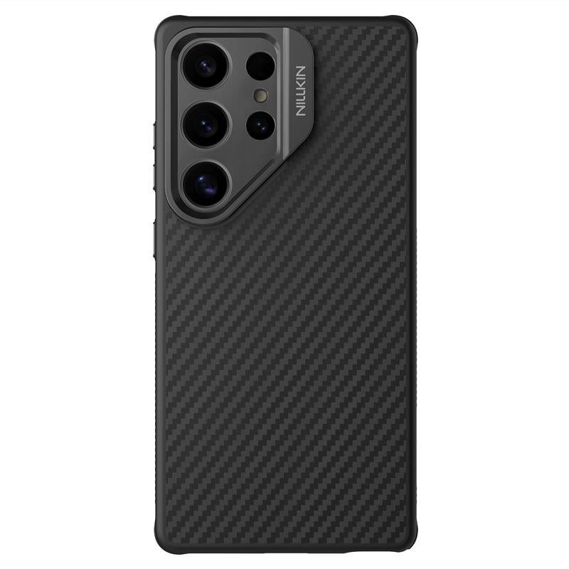 Nillkin For Samsung Galaxy S25 Ultra 5G Aramid Fiber Fine Hole Phone Case(Black) - Image 2