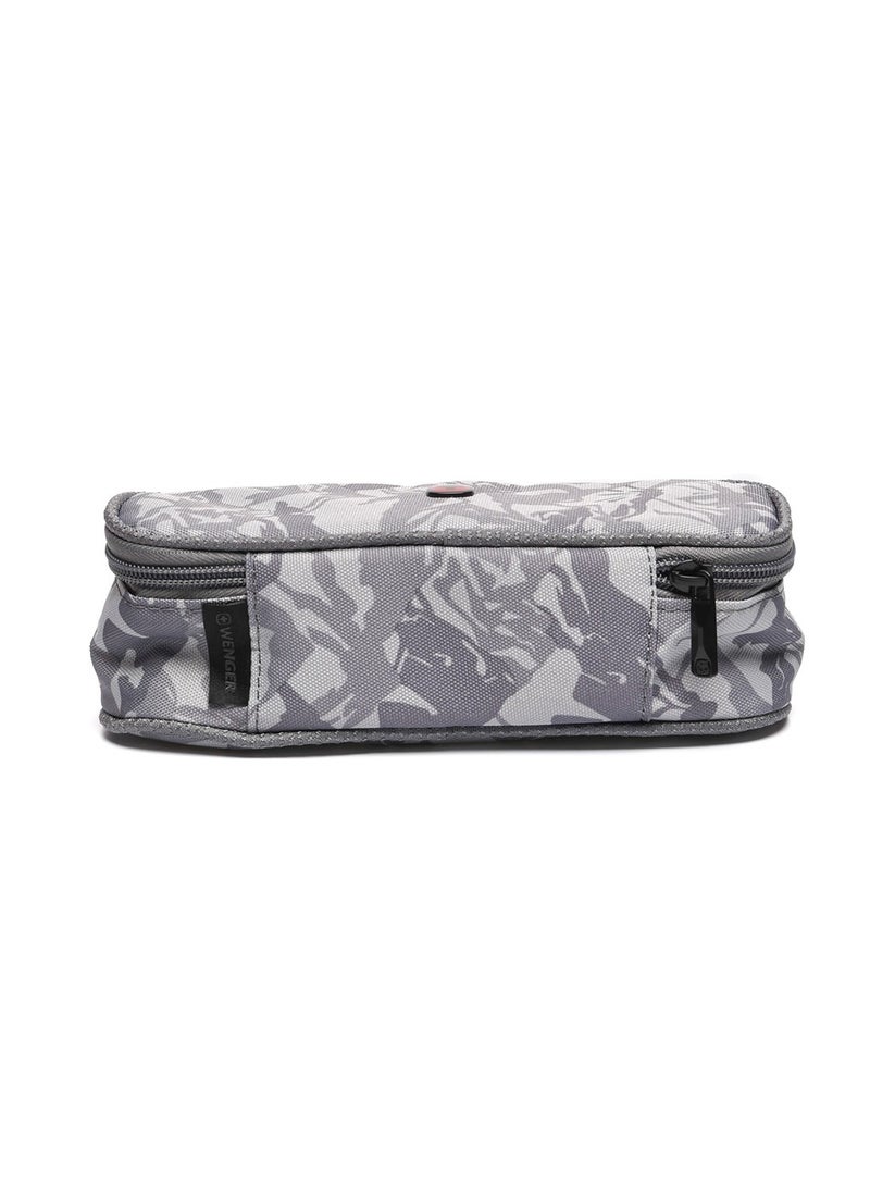 Wenger Back To School One-Compartment School Pencil Case Grey School - 653109  - Image 4