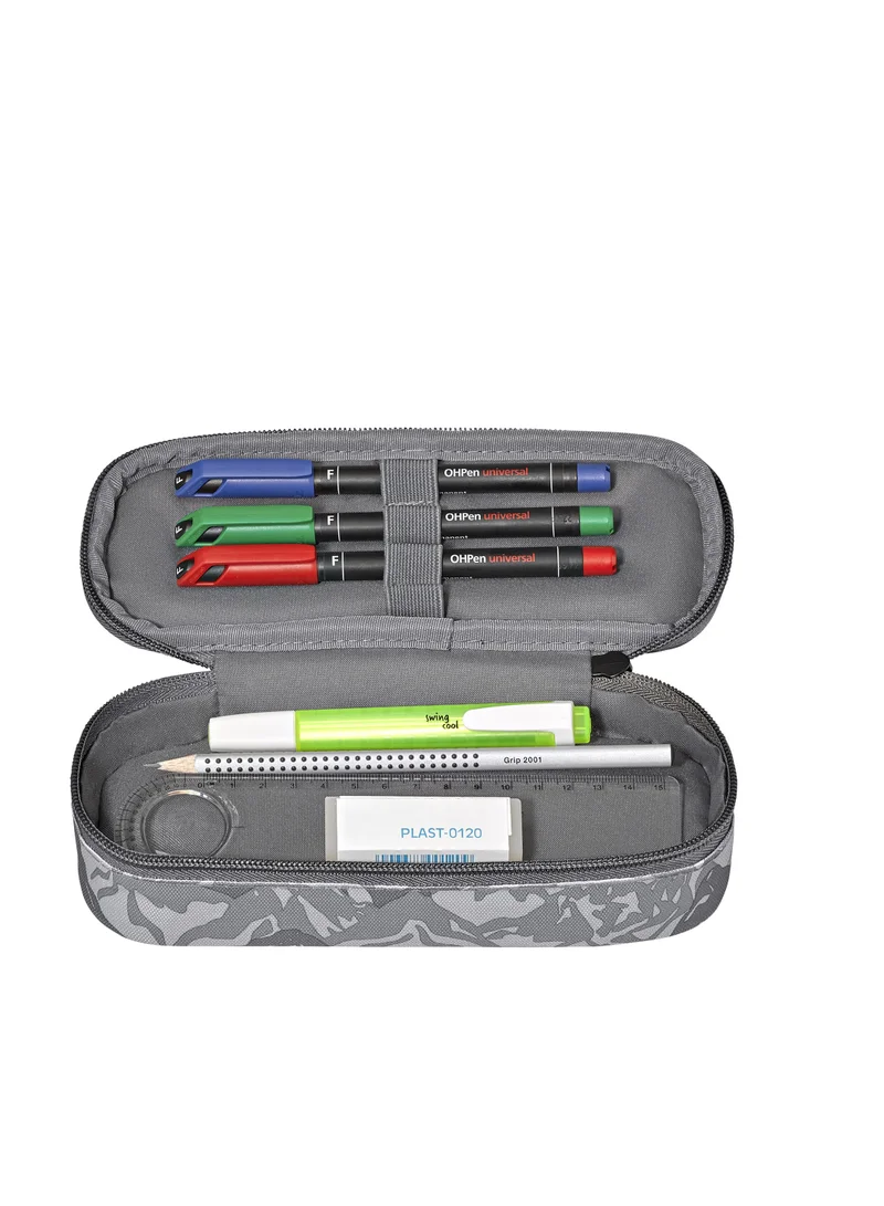 فيجنر Back To School One-Compartment School Pencil Case Grey School - 653109