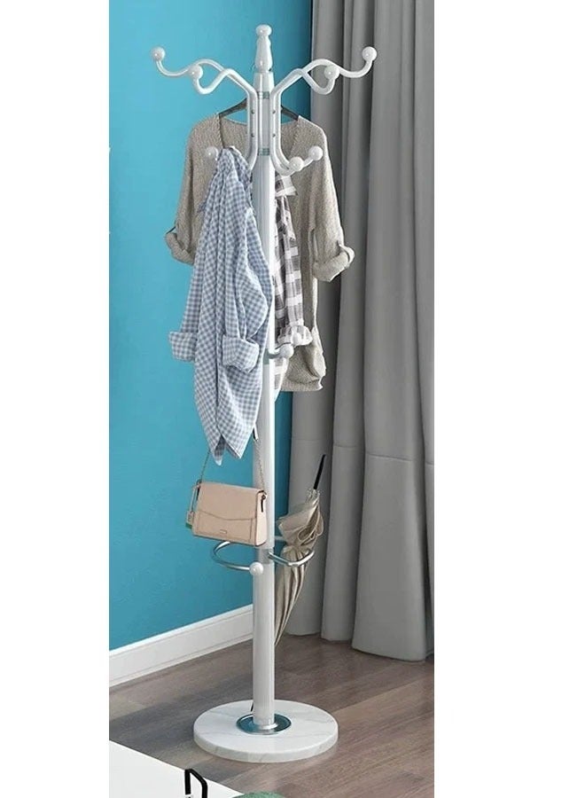 "Clothes & Coat Rack with Sturdy Base and Multiple Hooks for Everyday Use" - Image 1