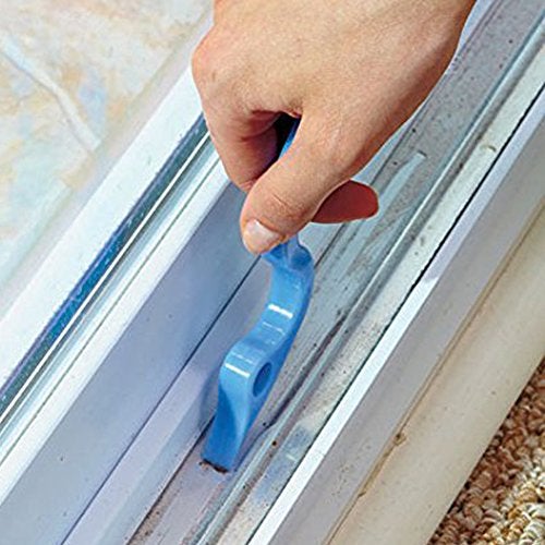 Trycooling Hand-held Groove Gap Cleaning Tools Door Window Track Kitchen Cleaning Brushes (Random Color-Blue, Green, Pink) (1 Pc) - Image 3