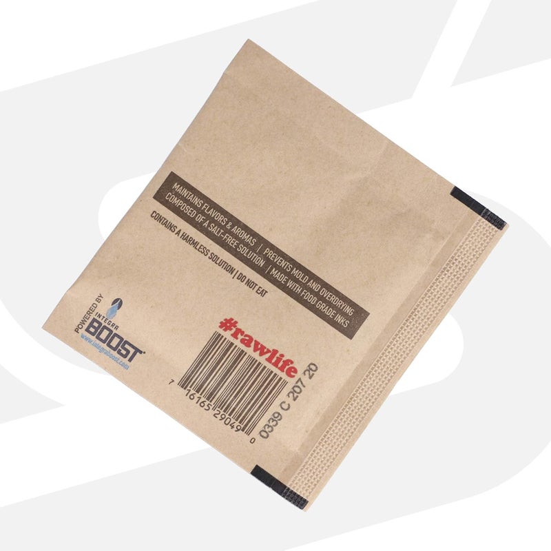 Raw X Integra 8GM 62% Humidity Packs | 62% RH Humidity Control | Keep Your Cigars or Prerolled Cigarettes Fresh | 60 Total Humidifying Packs - Image 5