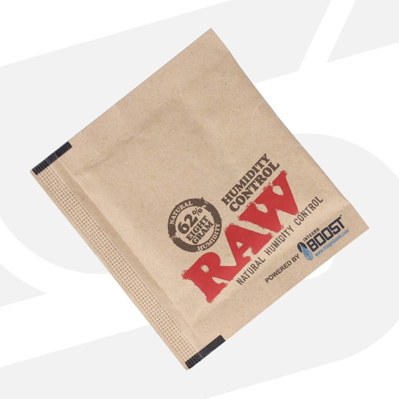 Raw X Integra 8GM 62% Humidity Packs | 62% RH Humidity Control | Keep Your Cigars or Prerolled Cigarettes Fresh | 60 Total Humidifying Packs - Image 3