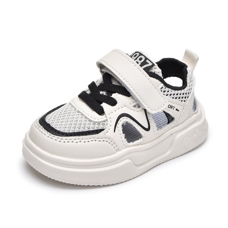 Mesh Sneakers Lightweight Flexible Sole Walking Shoes For Kids Indoor And Outdoor Activities - Image 1