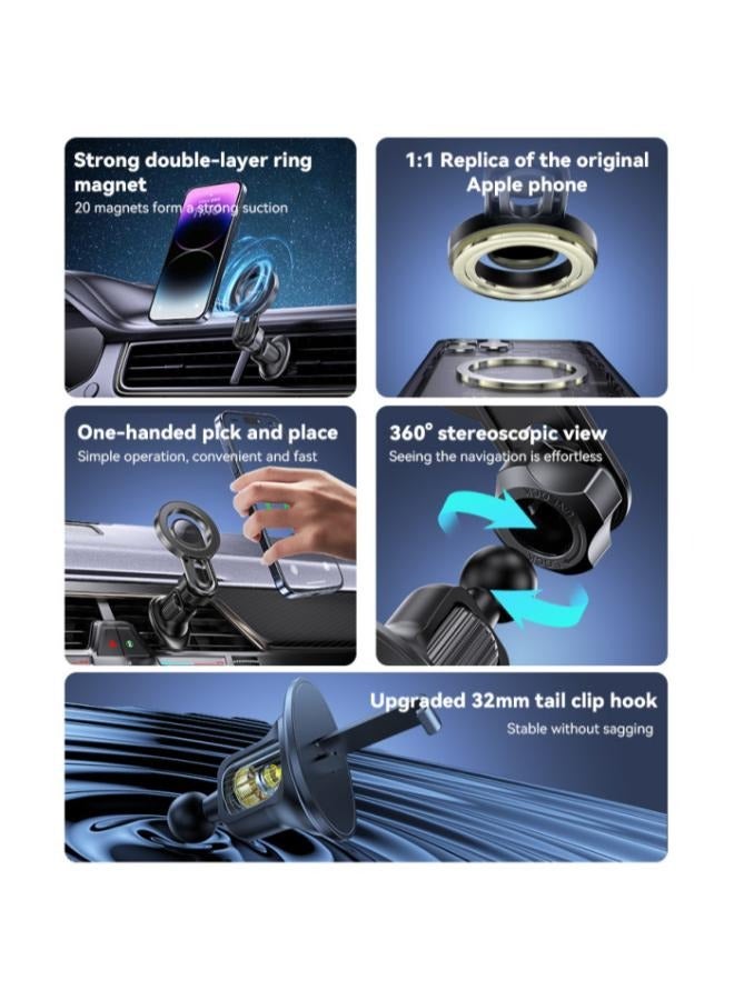 Yesido C209 360 Ratation Air Outlet MagPro Magnetic Car Phone Holder  - Image 3