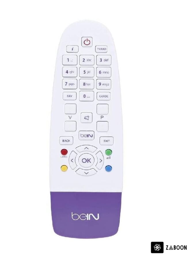 Zaboon 6-Axis Motion Air Mouse Wireless Keyboard Voice Control IR Remote Black