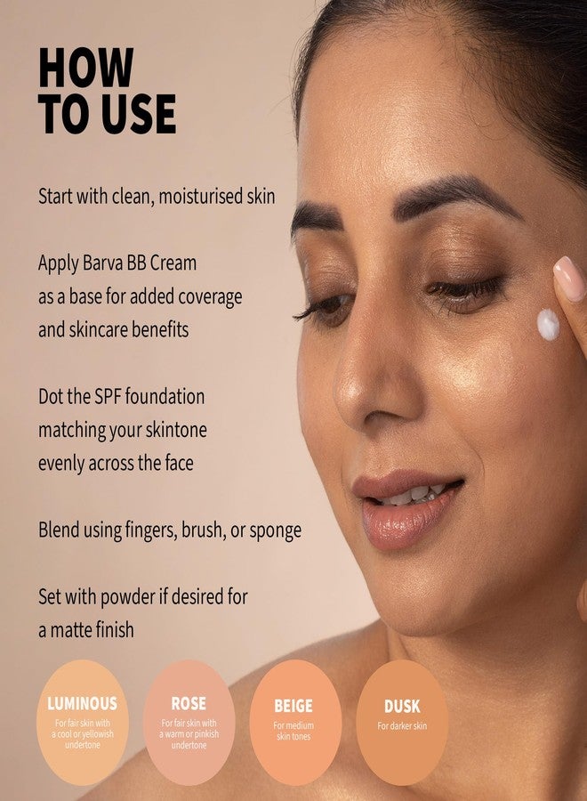 بارفا كريم بارفا بيرفكت جلو طويل الأمد (10 مل)، كريم بي بي خفيف الوزن وكريم أساس - عبوة كومبو (مشرق) - Image 4