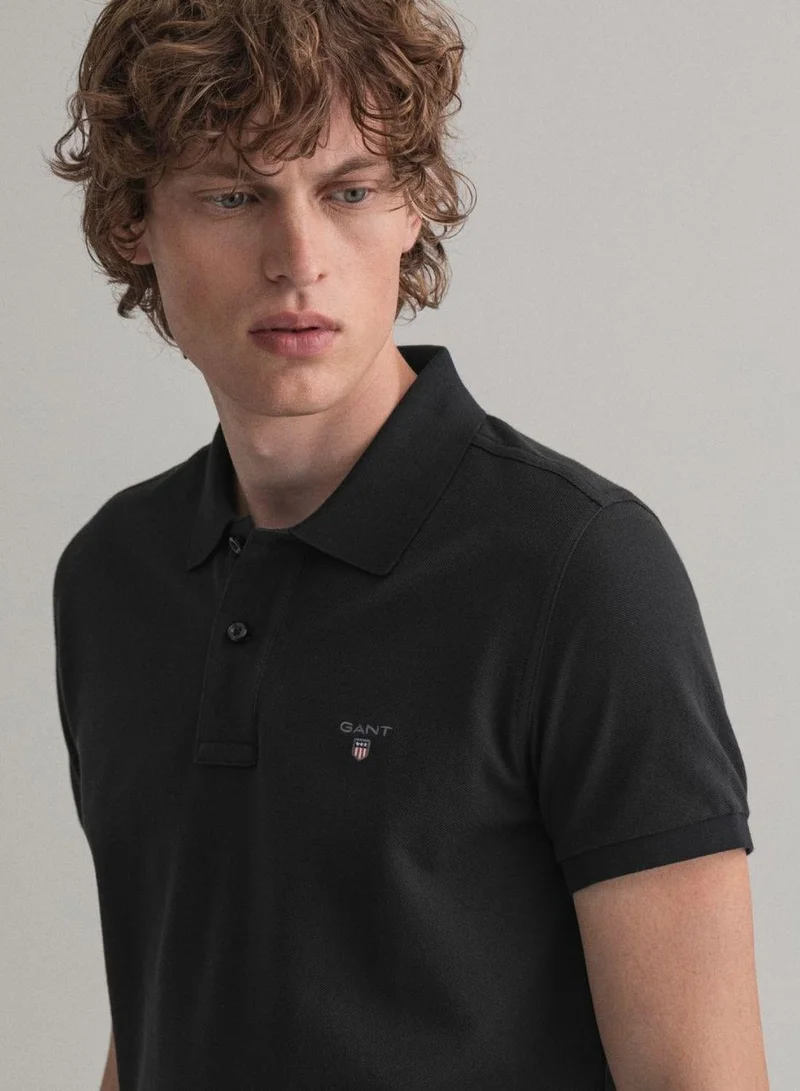 GANT  Gant Original Slim Fit Pique Polo Shirt for Men | Best Price UAE