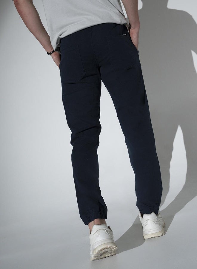 Hubberholme Men Navy Jogger - Comfortable and Stylish for Everyday Use - Image 5