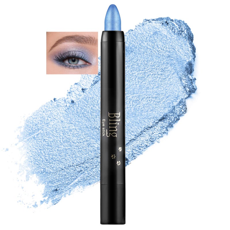 Boobeen Waterproof Eyeshadow Stick Crayon Shimmer Cream Pen Create Glitter Eye Makeup, Easy to Use (13#) - Image 1