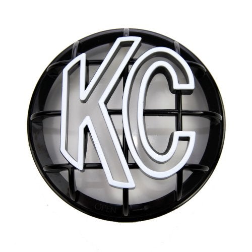 KC Hilites 7217 Apollo Black 5" ABS Stone Guard - Image 1