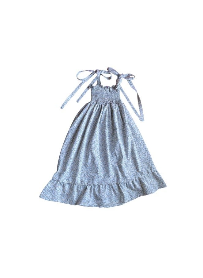 فستان بناتي كتان