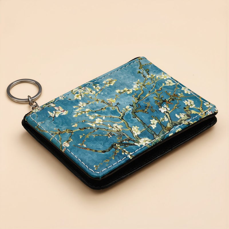 Unisex Van Gogh Art Coin Purse All Age Friendly Classic Painting Small Change Pouch - Image 3