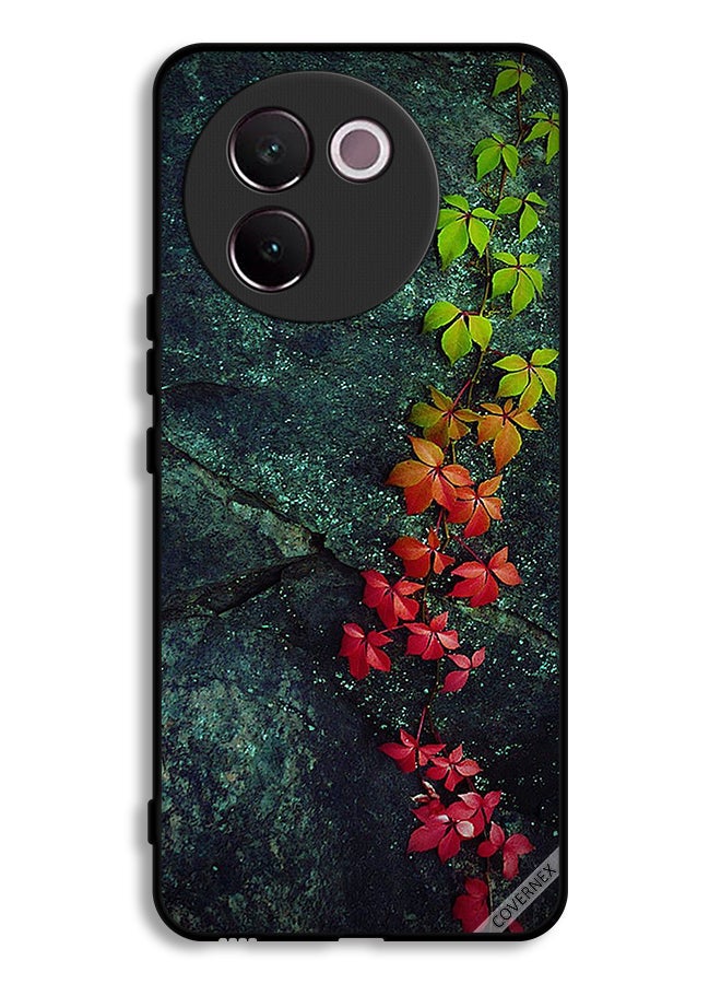 Covernex Vivo V30e 5G Protective Case Cover Beautiful Leaves - Image 1