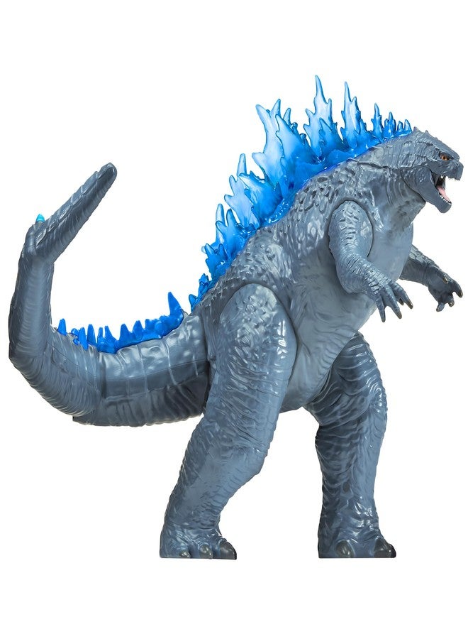Monsterverse مجسم غودزيلا العملاق الرسمي من سلسلة MonsterVerse King of the Monsters، لعبة مستوحاة من الفيلم بطول 11 بوصة مع ذيل متحرك بعجلة. - Image 5