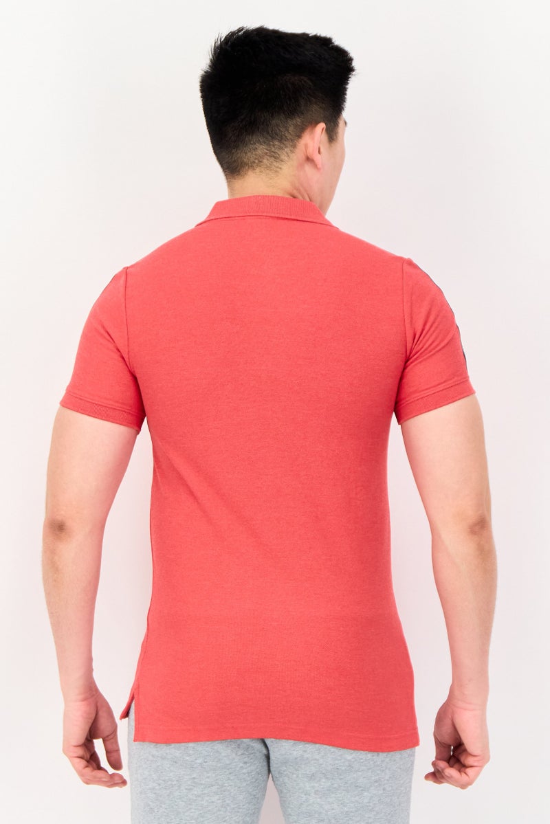 PUMA Men Sportswear Fit Short Sleeve Outdoor Polo Shirt, Red - Image 4